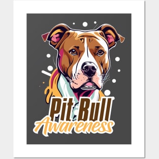 National Pit Bull Awareness Day – October Posters and Art